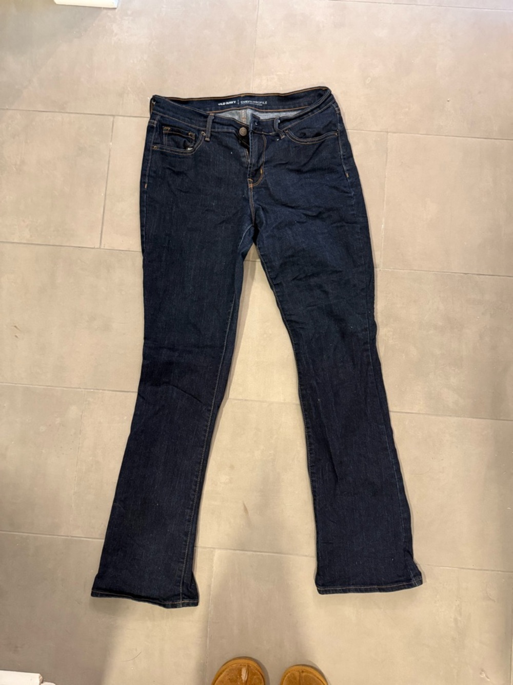 Old Navy Curvy Profile Dark Wash Jeans